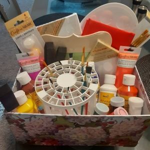 New Art/Paint Set Gift Basket